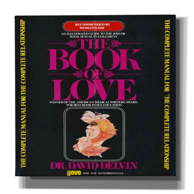 Epic Graffiti 'The Book Of Love (1977)' by Epic Portfolio, Giclee Canvas Wall Art, 40"x54"