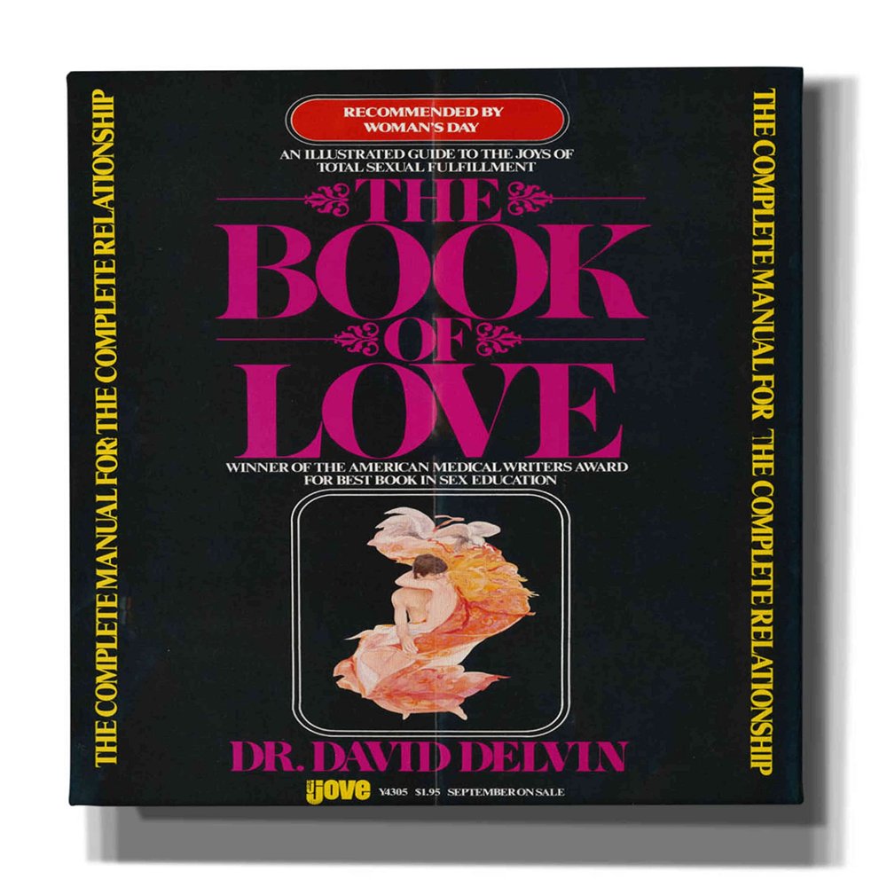 Epic Graffiti 'The Book Of Love (1977)' by Epic Portfolio, Giclee Canvas Wall Art, 40"x54"