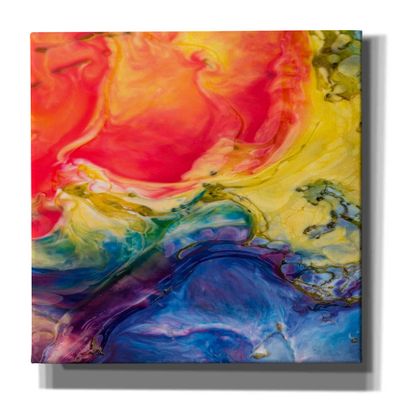 Epic Graffiti 'Ice Cream Flow' by Epic Portfolio, Giclee Canvas Wall Art, 26"x40"