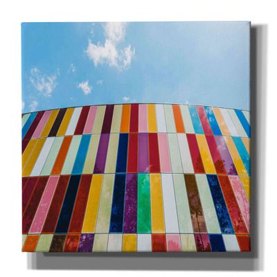 Epic Graffiti 'Glass Rainbow' by Epic Portfolio, Giclee Canvas Wall Art, 60"x40"