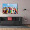 Epic Graffiti 'Glass Rainbow' by Epic Portfolio, Giclee Canvas Wall Art, 60"x40" view 3