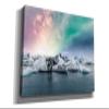 Epic Graffiti 'Northern Lights Aurora Borealis Over Jokulsarlon' by Epic Portfolio, Giclee Canvas Wall Art, 40"x26" view 2