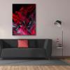 Epic Graffiti 'Red Inferno' by Epic Portfolio, Giclee Canvas Wall Art, 40"x54" view 3