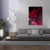 Epic Graffiti 'Red Inferno' by Epic Portfolio, Giclee Canvas Wall Art, 40"x54" view 4