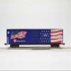 LIONEL Montana Rail Link Illuminated Flag BOXCAR #4407 O Gauge view 2