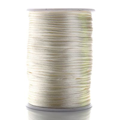 MOBSAN 2.5mm 20M Line Cord Silk Satin Cord Nylon Cord DIY Necklace Bracelet Braided String Bracelet Rope (Color : 24, Size : 2.5mm x 20Meters)