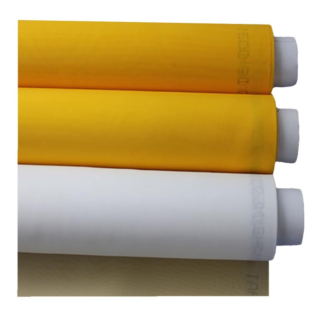 10 Yards 156 White Mesh 65" (1.65 Meter) Width Silk Screen Printing Mesh 156 (64T) High Tension Silkscreen Printing Mesh Fabric