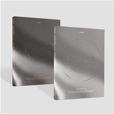 BTS Jimin FACE 1st Solo Album CD+Photobook+Photocard A+Photocard B+Postcard+Large postcard+Tracking Sealed (Invisible Face Version)