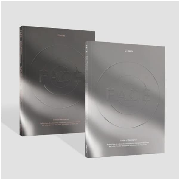 BTS Jimin FACE 1st Solo Album CD+Photobook+Photocard A+Photocard B+Postcard+Large postcard+Tracking Sealed (Invisible Face Version)
