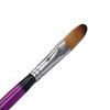 Blazin Brush Filbert Face Paint Brush 6 XL, Professional Face Painting Brush,Taklon Bristles, Purple Handle, Artist Brushes for Acrylic Painting Watercolor Oil Gouache view 1