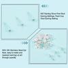 DICOSMETIC 40Pcs Stud Earrings 925 Sterling Silver Earrings Posts 0.7mm Small Silver Pearl Cup Stud Earring Setting and 40pcs Stainless Steel Ear Nuts for Earring Making, Tray: 2.5mm view 4