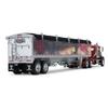 DCP 1/64 Mack Pinnacle w/Wilson Pacesetter Grain Trailer, Mercier Transport - Our Fallen Heroes 60-1114 view 2