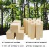 18 pcs Basswood Carving Blocks Whittling Wood Carving Blocks Basswood for Carving Wood view 3