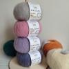 3 Pack/Skein Gazzal Super Kid Mohair, 0,88 oz/25 g, 259 yards/237 Meters, 47% Super Kid Mohair, 21% Superwash Merino Fine, and 22% Polyamide, (64404) view 4