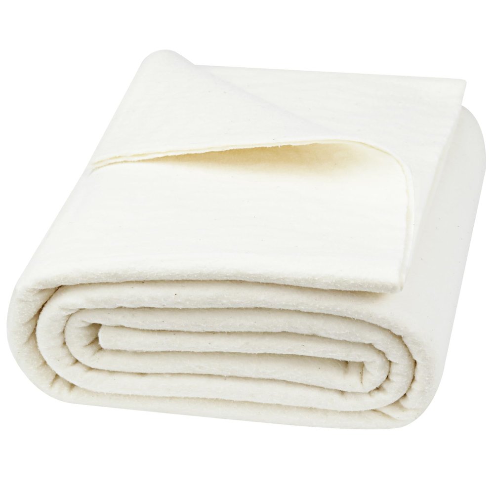 PLANTIONAL Grinding Natural Cotton Quilt Batting: 71-Inch x 79-Inch Light Weight Purely Natural All Season Quilt Batting for Quilts, Craft and Wearable Arts