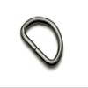 3dancraftit GUNMETAL D Shape Rings Semi-Circular D ring buckles Non-Welded 1 1/4" / 32mm iron for webbing straps bags purse belt Dog Collars hardware making U58 view 2