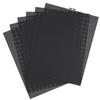 6pcs Plastic Mesh Canvas Sheets, 10 CT Plastic Eye Mesh Sheets for Embroidery Making Divider, Cross Stitch Acrylic Aida Mesh Screen for Yarn Crafts Knit DIY Crochet Projects (13x10inch, Black) view 1