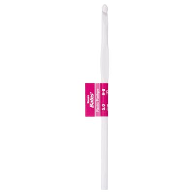 Susan Bates Luxite Plastic Crochet Hook - Size H8/5mm