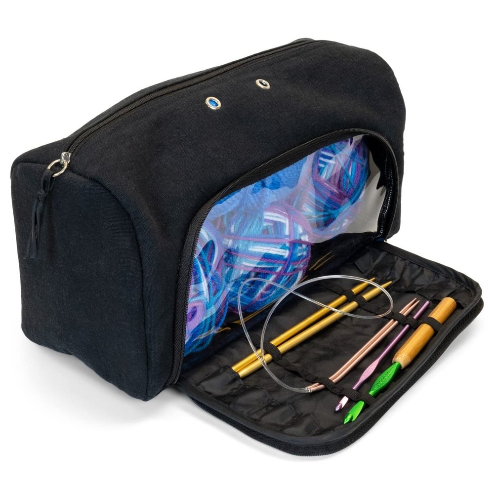 CJ BATES & SONS Black Storage Tote