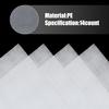 4pcs Plastic Mesh Canvas Sheets, 14 CT Clear Plastic Mesh Canvas Sheets for Embroidery Making, Cross Stitch Plastic Aida Mesh Screen for Crafts DIY Crochet Projects (11x8.2 inch) view 3