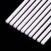 10 Pcs 5x5x250mm White ABS Styrene Plastic Square Bar Rods for DIY Sand Table Model, DIY Scene Making, Building Making view 1