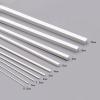 10 Pcs 5x5x250mm White ABS Styrene Plastic Square Bar Rods for DIY Sand Table Model, DIY Scene Making, Building Making view 3