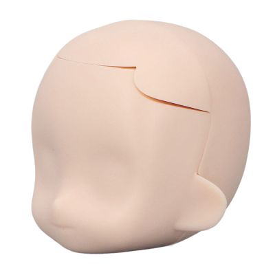 Yosoo Blank Doll Head, Ball Jointed Doll Head Silicone for 1/12 Doll (Milky White)