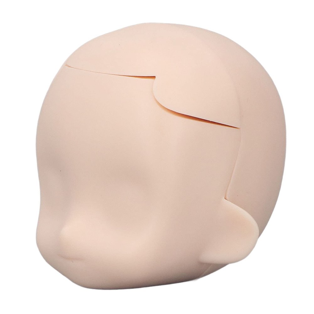 Yosoo Blank Doll Head, Ball Jointed Doll Head Silicone for 1/12 Doll (Milky White)