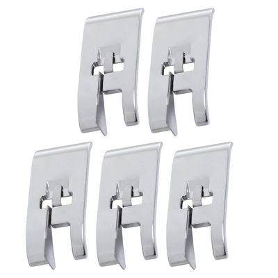 Ciieeo 5pcs Presser Feet for Household Electric Sewing Machines Sewing Accessories for Easy Installation Compatible Various Lightweight Fabrics and Projects