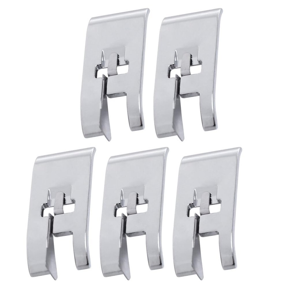 Ciieeo 5pcs Presser Feet for Household Electric Sewing Machines Sewing Accessories for Easy Installation Compatible Various Lightweight Fabrics and Projects
