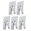 Ciieeo 5pcs Presser Feet for Household Electric Sewing Machines Sewing Accessories for Easy Installation Compatible Various Lightweight Fabrics and Projects view 1
