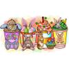 Easter Coffee Drink Sublimation Transfer, Ready to Press, Bunny, Rabbit, Spring, Eggs, Carrots, Coffee Lover Transfer, Ready to Use (Adult x10) view 1