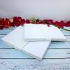 Deckle Papers Thick 300gsm Invitation Card Stock Made of Handmade Cotton Paper -Pack of 20 & 50 Eco Friendly Rags Paper, Wedding, Baby Shower Invitation Cards, Ivory White (5x7) view 3
