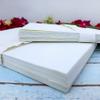 Deckle Papers Thick 300gsm Invitation Card Stock Made of Handmade Cotton Paper -Pack of 20 & 50 Eco Friendly Rags Paper, Wedding, Baby Shower Invitation Cards, Ivory White (5x7) view 4