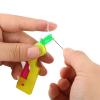 1Pc Automatic Needle Threader Thread Helpful Elderly Guide Easy Use Hand Machine Sewing Stitch Insertion Tool Random Color view 2
