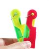 1Pc Automatic Needle Threader Thread Helpful Elderly Guide Easy Use Hand Machine Sewing Stitch Insertion Tool Random Color view 3