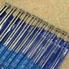 22pcs 35cm Stainless Steel Straight Single Pointed Knitting Needles Long Colorful Crochet Hooks Knitting Craft Tools 2.0-8.0mm view 4