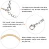 HARFINGTON 10pcs Waxed Necklace Cord Bulk, 23 Inches and 1.5mm Dia Necklace String Rope with Clasp for Pendants, Bracelets, Necklaces, Jewelry Making Beading Supplies, Khaki view 4