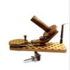 Hand Operated Wooden Yarn Winder for Wool Knitting Unique Designer Adorable Yarn Winder Handcrafted Knitting Weave Yarn Craft Gift for Elders by A.F. Luxury Handicraft view 2