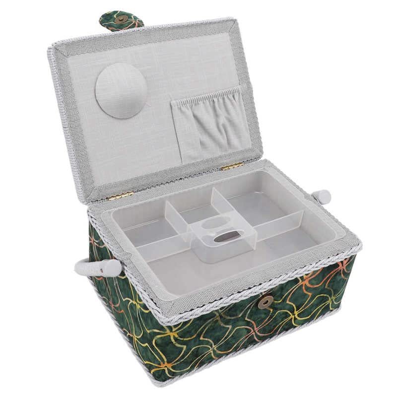 Sewing Box Light Weight Sewing Basket for Needle Thread Storage