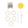 Darning Mini Loom Hine,Quickly Mini Mending Darning Loom, Darning Loom Speedweve Type Weave Tool, Weaving Loom Kit for Beginners Mending Jeans, Repair Holes, DIY Weaving Arts(10pin) view 1