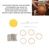 Darning Mini Loom Hine,Quickly Mini Mending Darning Loom, Darning Loom Speedweve Type Weave Tool, Weaving Loom Kit for Beginners Mending Jeans, Repair Holes, DIY Weaving Arts(10pin) view 2