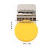 Darning Mini Loom Hine,Quickly Mini Mending Darning Loom, Darning Loom Speedweve Type Weave Tool, Weaving Loom Kit for Beginners Mending Jeans, Repair Holes, DIY Weaving Arts(10pin) view 4