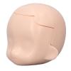 Biitfuu Blank Doll Head for 1/12 Ball Jointed Doll Sculpt Female Doll Head Parts Removable Silicone Doll Head (Normal White) view 1