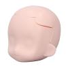 Biitfuu Blank Doll Head for 1/12 Ball Jointed Doll Sculpt Female Doll Head Parts Removable Silicone Doll Head (Pink) view 1