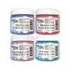 The Crafter's Workshop Stencil Butter - Blooms Acrylic Paint Set - Boutique Metallic Texture Paste for Art, Canvas, Journals, & Cards - 4 x 2oz Jars view 1
