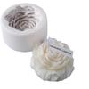 1Pcs Large Peony Silicone Candle Mold Aromatherapy Gypsum Soap Resin Flower Mould Birthday Holiday Gift Wedding Souvenirs Home Decor (Large) view 1
