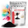 A-SUB DTF Powder, 35.3oz Black DTF Transfer Powder, Hot Melt Adhesive DTF Powder Works with DTF Printers, DTF Transfer Film and Ink for Digital Prints on Dark Color Fabric and Any Material Fabric view 1