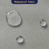 Foreate Waterproof Canvas Fabric by The Yard 600D Upholstery Fabric for Chairs 58" Wide Indoor Outdoor Water Resistant Canvas Polyester Material Sewing DIY Cloth, 1 Yard Silver Grey view 4