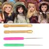Doll Hair Rerooting & Rooting Tools Durable Metal Hair Making Kit for Dolls - Sturdy 10-Pack Doll Hair Wig Holder Rehairing Supplies view 2